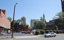 Asylum Avenue District from Sigourney Street, Hartford, Connecticut, 2009-09-02.jpg