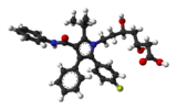 Atorvastatin maddesinin açıklayıcı görüntüsü