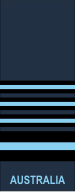 Australian air chief marshal's shoulder board.