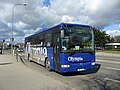 autobus kyvadlové dopravy Brno, ul. Úzká - Olympia