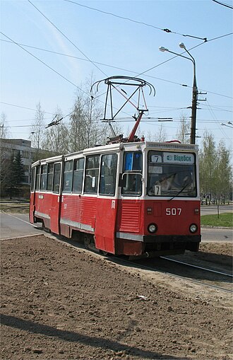 Vitebsk BY Vitebsk tram.jpg
