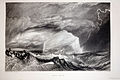 Bass Rock engraving on india paper by William Miller after J M W Turner, First Pub. State R200