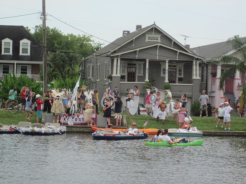 File:Bayou St John 4th of July NOLA 2012 Kolossos Ceremony.JPG