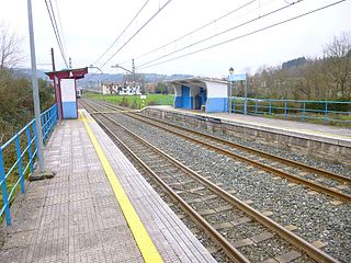 <span class="mw-page-title-main">Bedia station</span> Railway station in Bedia, Basque Country, Spain