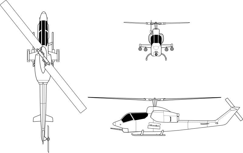 cobra helicopter drawing