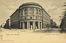 Prinz-Albrecht-Straße (links) mit dem Museum für Völkerkunde im Vordergrund, anno 1900