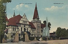 Kurhaus Bernburg um 1910