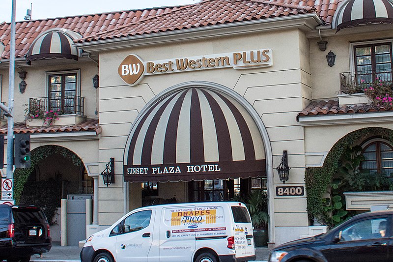 File:Best Western Plus Sunset Plaza Hotel - Hollywood California (26838583718).jpg