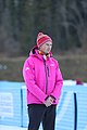 Deutsch: Biathlon bei den Olympischen Winter-Jugendspielen 2020 in Lausanne; Tag 2, 11. Januar 2020; Einzel männlich; Maskottchen-Zeremonie mit den Medaillisten Oleg Domichek (Russland, Gold), Lukas Haslinger (Österreich, Silber) und Mathieu Garcia (Frankreich, Bronze) sowie dem Athlete Role Model Henrik L'Abée-Lund (Norwegen) English: Biathlonl at the 2020 Winter Youth Olympics in Lausanne at 11 January 2020 – Individual men; Mascot ceremony with medailists Oleg Domichek (Russia, Gold), Lukas Haslinger (Austria, Silver) und Mathieu Garcia (France, Bronze) and Athlete Role Model Henrik L'Abée-Lund (Norway)