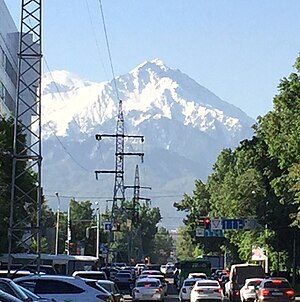 Big Almaty peak