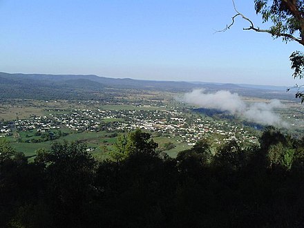 view from H F Batterham Memorial Lookout