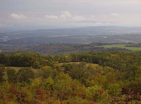 View from Glade Pike on Dry Ridge