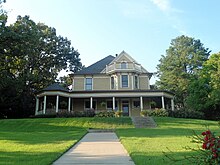 Bohart-Huntington 001, distrito histórico de Mount Nord, Fayetteville, Arkansas.jpg