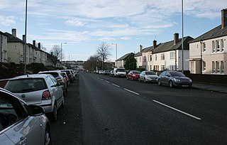 Carnwadric Human settlement in Scotland