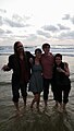Brandon, Lori, Steven and Sarah on the Beach - Stierch.jpg