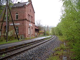 Image of Bronnbach train station