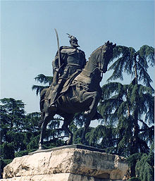 Skanderbeg Monument (Tirana), Albania