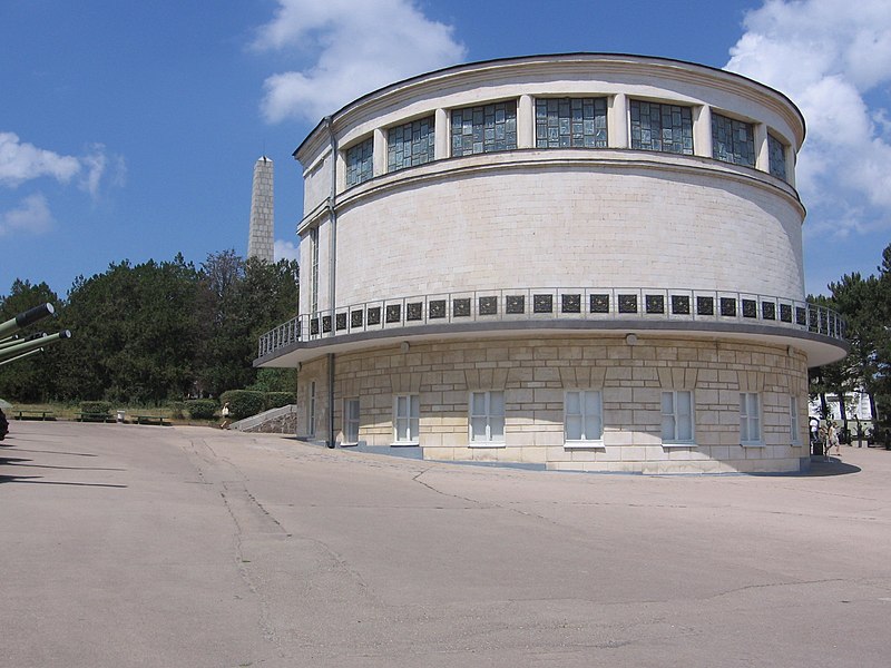 File:Building of Diorama Storm of Sapun Mountain on May 7, 1944 in Sevastopol.jpg