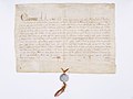 Bulle du pape Clément IV approuvant la fondation de la Sorbonne - Archives nationales - AE-II-1814.jpg
