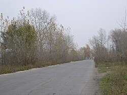 Улица Бурлацкая в сторону нижних шлюзов, 2007 год