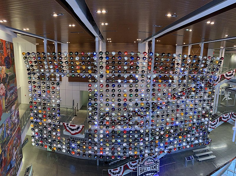 File:CFB HOF helmet wall.jpg