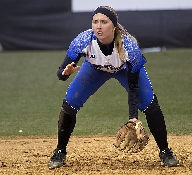 File:CNU Christopher Newport University Captains Virginia Va. DePauw University Tigers Indiana women's softball (16744273319).jpg