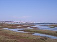 Caño de Sancti-Petri desde San Fernando.