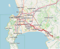 File:Cape Town M9 route map.svg