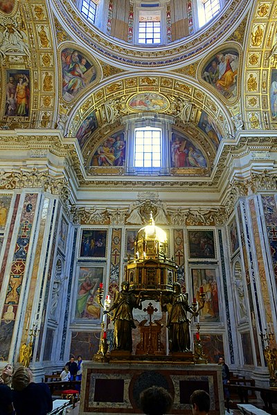 File:Cappella Sistina - Santa Maria Maggiore - Rome, Italy - DSC05696.jpg