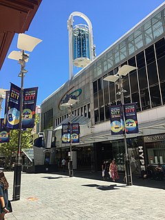 Carillon City Shopping mall in Western Australia, Australia