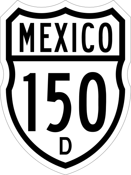 File:Carretera federal 150D.svg