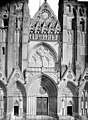 Cathédrale Notre-Dame - Façade ouest - partie centrale - Bayeux - Médiathèque de l'architecture et du patrimoine - APMH00013505.jpg