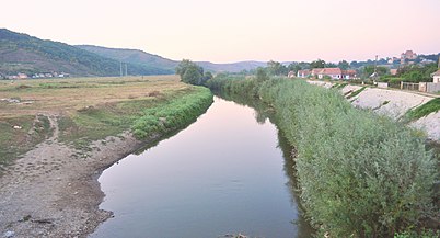 Râul Târnava Mică la Cetatea de Baltă