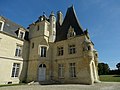 Pavillon et tour d'escalier d'époque Renaissance, côté sud-ouest.