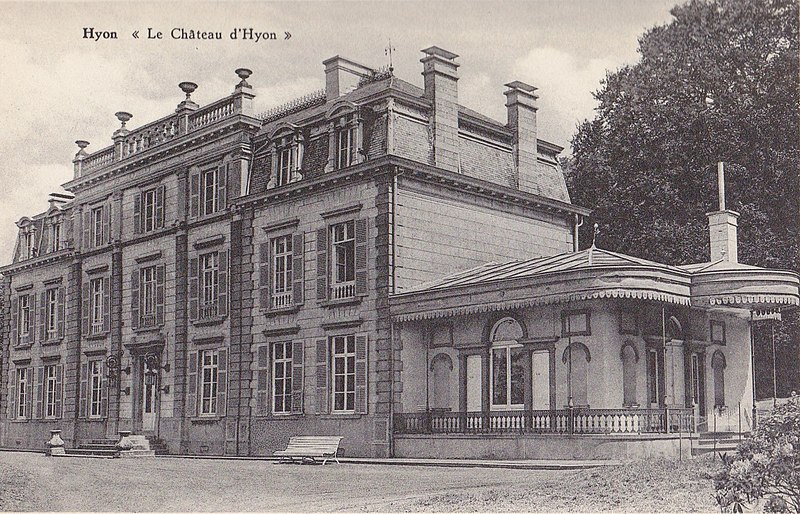 File:Chateau d'Hyon (Mons) BE.jpg