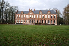 Château de Valduc construit sur les ruines de l'ancienne abbaye de Valduc.