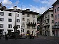 A square in the historical centre of Chiavenna