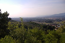 Panorama dalla collina di Baroncelli