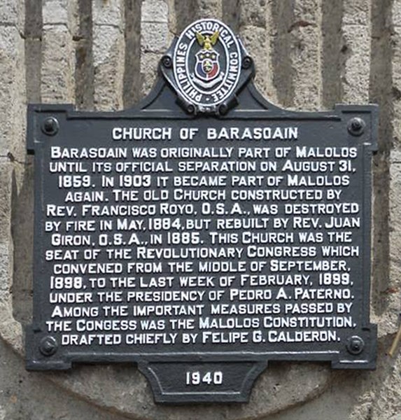 Church NHCP historical marker