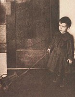 Boy with Wagon, 1898