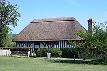 The first building the Trust acquired was Alfriston Clergy House in 1896. Clergy House.jpg