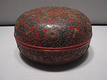 Covered food box made in 19th-Ryukyu kingdom.jpg