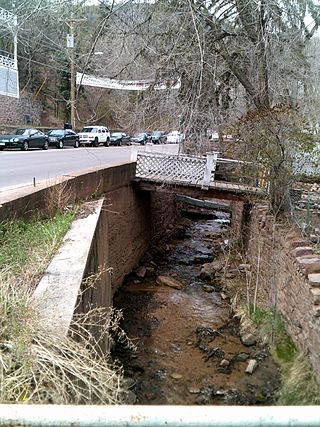 <span class="mw-page-title-main">Ruxton Creek</span> Stream in Manitou Springs, Colorado, US