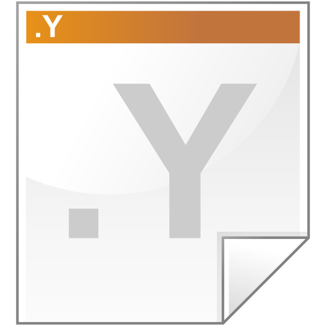 Y source. Clear icon.