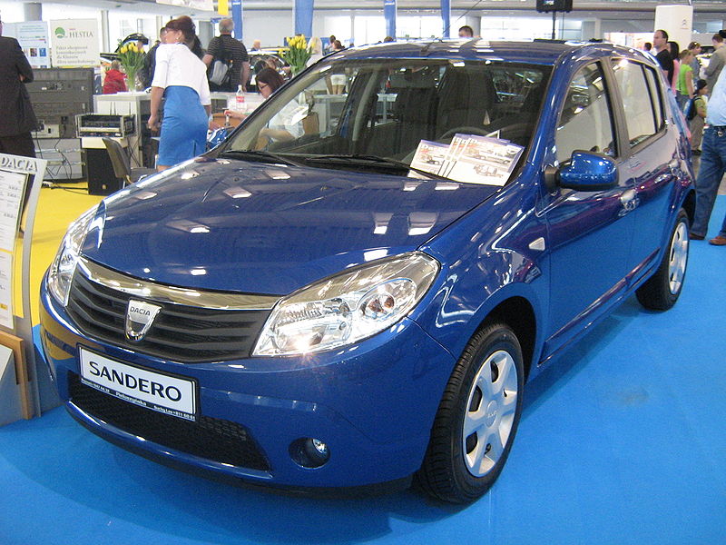 File:Dacia Sandero front - PSM 2009.jpg