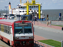 Gare et ferry de Dagebüll