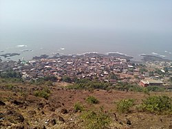 View of pajpandhari,Dapoli from adjacent hill