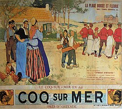 Poster "Le Coq-sur-Mer", 1898