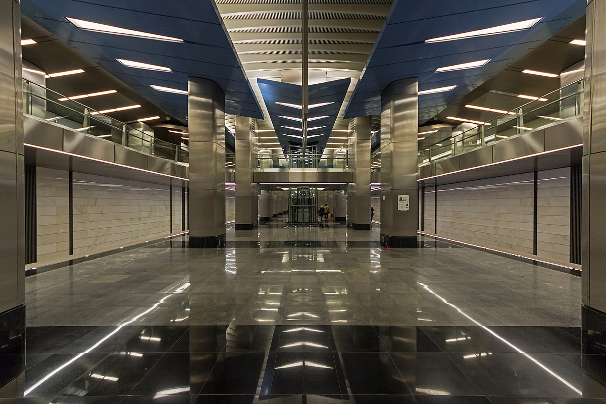 Станция деловой центр метро