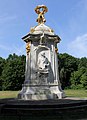 Beethoven-Haydn-Mozart-Denkmal von Rudolf Siemering und Wolfgang Siemering, 1904, Großer Tiergarten, Berlin-Tiergarten, Deutschland